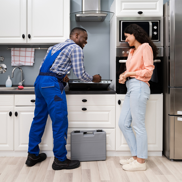 what kind of warranty do you offer on your cooktop repair services in Woodland WI